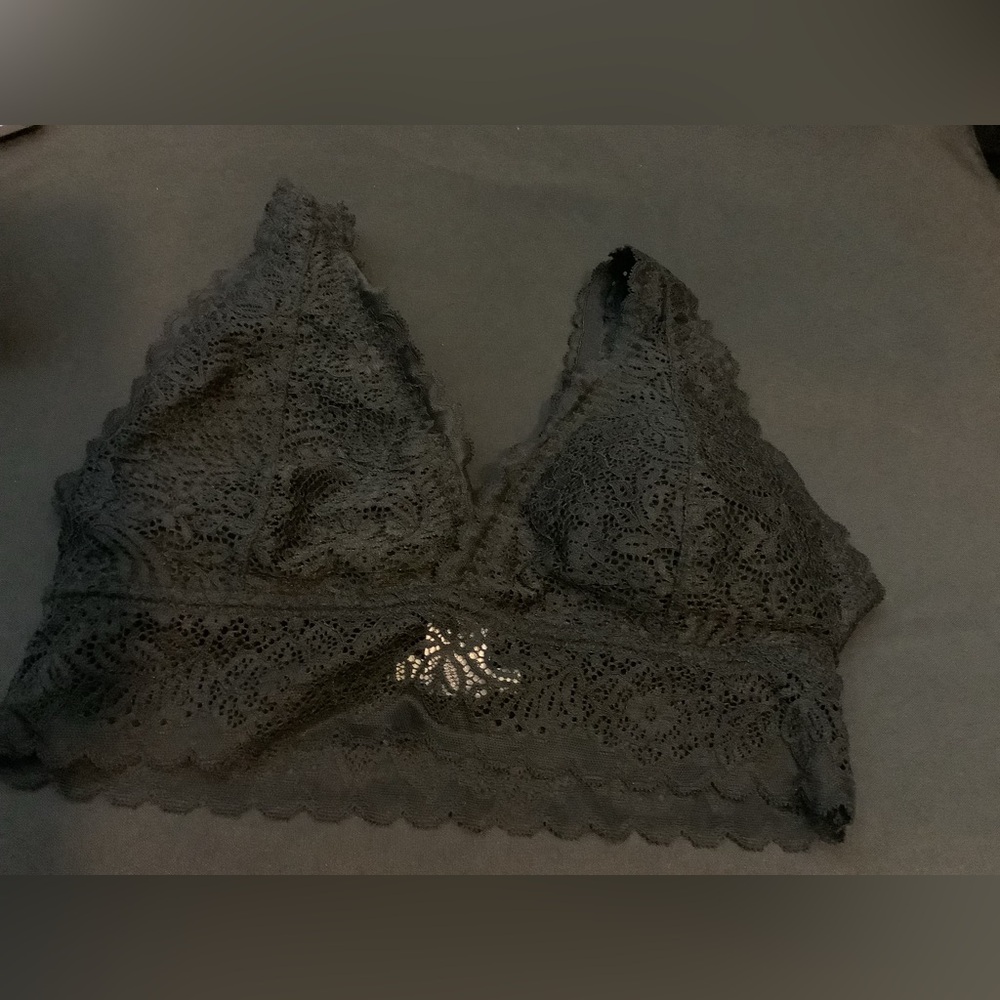 Maurices, black lace bra women size medium